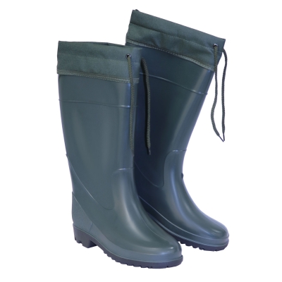 Сапоги ПВХ с манжетой женские