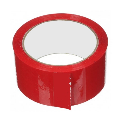 Скотч красный 66 метров