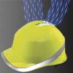 Каска защитная из АБС с вентиляцией DIAMOND VI WIND желтая