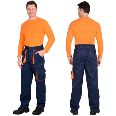 Брюки Crown темно-синие