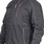 Костюм Алекс серый, куртка, полукомбинезон