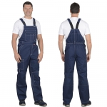 Костюм Алекс темно-синий, куртка, полукомбинезон