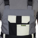 Костюм Бостон серый, куртка, полукомбинезон