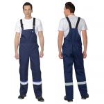 Костюм Бостон синий, куртка, полукомбинезон