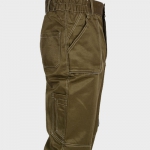 Брюки Crown цвета хаки со светло-серым