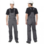 Костюм Даллас серый, куртка, полукомбинезон