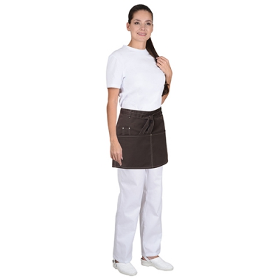 Фартук Гарсон коричневый