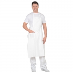 Фартук повара с грудкой (бязь) белый