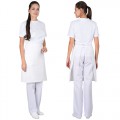 Фартук повара без грудки (бязь) белый