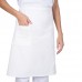 Фартук повара без грудки (бязь) белый