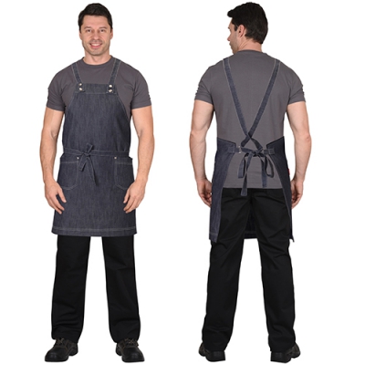 Фартук джинсовый