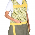 Комплект женский Галатея оливковый с желтым