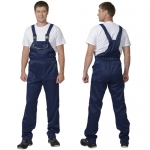 Костюм Докер синий, куртка, полукомбинезон