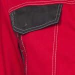 Костюм Гранд черный с красным, куртка, полукомбинезон