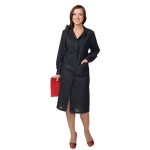 Женский халат х/б бязь черный