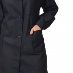 Женский халат х/б бязь черный