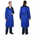 Женский халат Технолог васильковый с ВО пропиткой