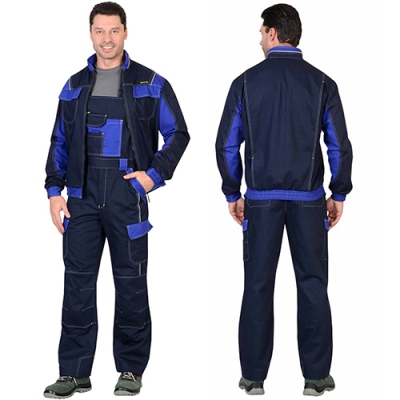 Костюм Карат МВО темно-синий, куртка, полукомбинезон