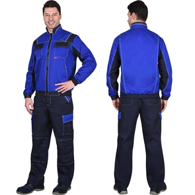 Костюм Карат МВО васильковый, куртка, брюки