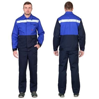 Костюм Cotton, куртка, брюки, 100% хлопок