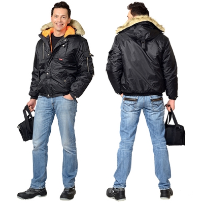 Куртка Аляска зимняя укороченная