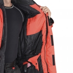 Куртка Европа зимняя красная