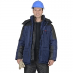 Куртка Европа зимняя синяя