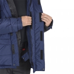 Куртка Европа зимняя синяя