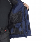 Куртка Европа зимняя синяя