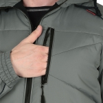 Куртка Имидж зимняя серая