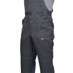 Костюм Легионер темно-серый с красным, куртка, полукомбинезон