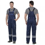 Костюм Лидер синий, куртка, полукомбинезон