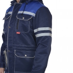 Костюм Лидер синий, куртка, полукомбинезон