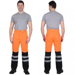 Костюм Магистраль-Люкс оранжевый, куртка, брюки