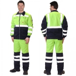 Костюм Магистраль-Люкс зеленый, куртка, брюки