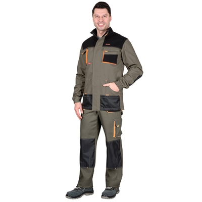 Костюм Манхеттен оливковый, куртка, брюки МВО