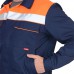Костюм Мастер синий с оранжевым, куртка, полукомбинезон
