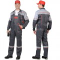 Костюм Маяк серый, куртка, полукомбинезон
