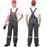 Костюм Маяк серый, куртка, полукомбинезон