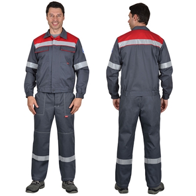 Костюм Мегион куртка, брюки из антистатической ткани с МВО