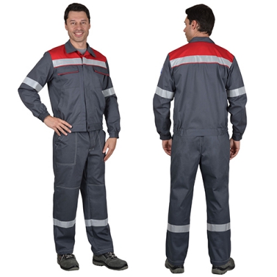 Костюм Мегион куртка, полукомбинезон из антистатической ткани с МВО
