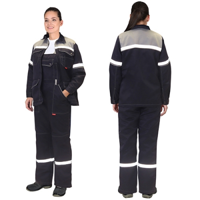 Костюм женский Механик, куртка, полукомбинезон