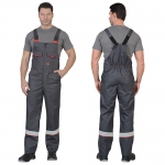 Костюм Навигатор серый, куртка, полукомбинезон