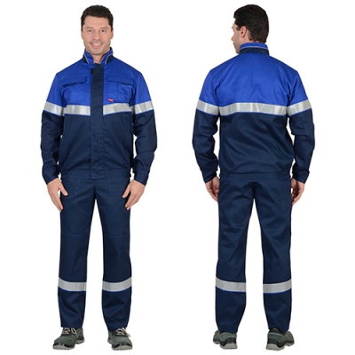 Костюм Навигатор синий, куртка, полукомбинезон