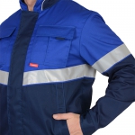 Костюм Навигатор синий, куртка, полукомбинезон, 50% ХБ, 50% ПЭ
