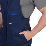 Костюм Навигатор синий, куртка, полукомбинезон, 50% ХБ, 50% ПЭ