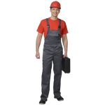 Полукомбинезон Профессионал темно-серый