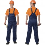 Полукомбинезон Профессионал синий