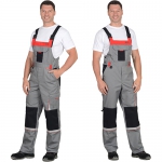 Полукомбинезон Стан серый