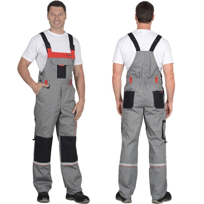 Полукомбинезон Стан серый